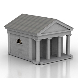 mausoleum 3D Model Preview #5c0c2727