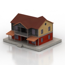 house 3D Model Preview #42550819