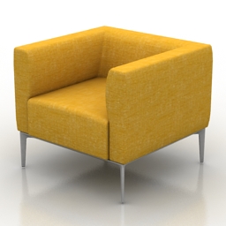 3D Armchair preview