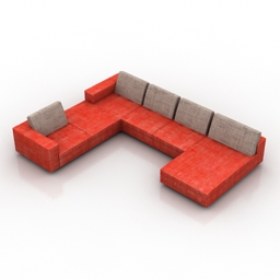 3D Sofa preview