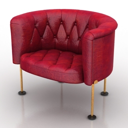 armchair - 3D Model Preview #e37495b2