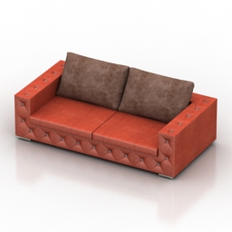 sofa 3 3D Model Preview #6262fb45