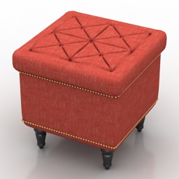 seat red 3D Model Preview #5bcd2e6f