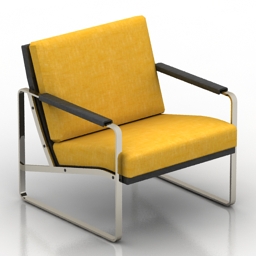 3D Armchair preview