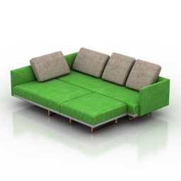 sofa 2 3D Model Preview #9db244d6