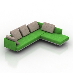 sofa 4 3D Model Preview #0d118376