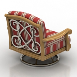 3D Armchair preview