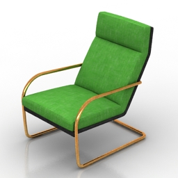 armchair 2 3D Model Preview #efe3fc90