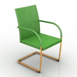 armchair 5 3D Model Preview #08fc6538
