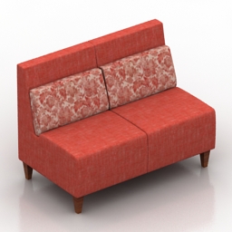 sofa brend dls 3D Model Preview #de426b4b