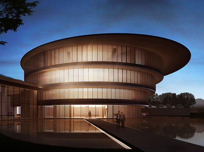 He Art Museum by Tadao Ando, Shunde, China