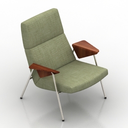 armchair 1 3D Model Preview #467d8d44