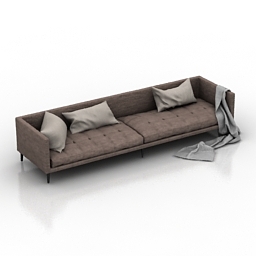 sofa cloth 3D Model Preview #eded828d