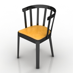 chair miniforms tina 3D Model Preview #c718608a
