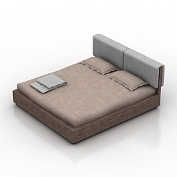 bed vivien dls 3D Model Preview #fb94615f