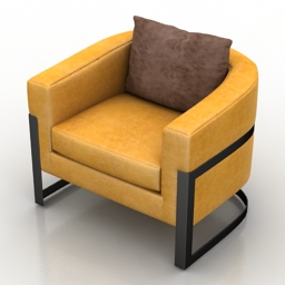 armchair trump home kk 3000g by dorya 3D Model Preview #893cfc29
