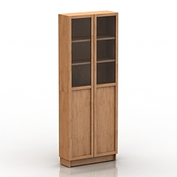 locker ikea billy 3D Model Preview #46646d44
