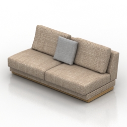 sofa 2 3D Model Preview #3b2eca87