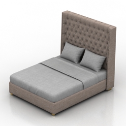 bed grantham dantone home 3D Model Preview #9895dfac