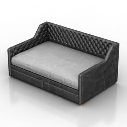 sofa bed wells dantone home 3D Model Preview #0ddb61b3