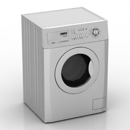 washing machine zanussi 3D Model Preview #3b60917b
