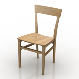 chair italien light 3D Model Preview #a00bd0f6