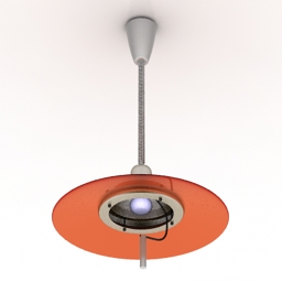 luster falling chandelier with diffuser 3D Model Preview #936e9904