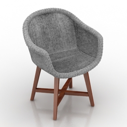 armchair skal outdoor 3D Model Preview #b7c995aa