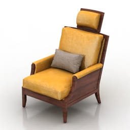 armchair foot massage 3D Model Preview #adbbc190