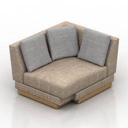 3D Sofa preview