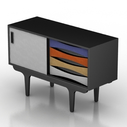locker 1 3D Model Preview #7b75d66b