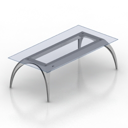 table uffix pininfarina 3D Model Preview #f00ebc20