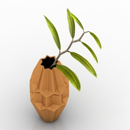 vase 1 3D Model Preview #784e6f52