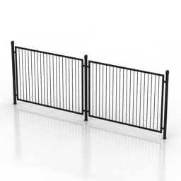 fence 16 3D Model Preview #e3fa8247