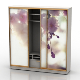 wardrobe standart 3D Model Preview #f81c23ce