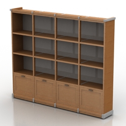 bookcase - 3D Model Preview #e67b903a