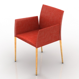 armchair 1 3D Model Preview #3f6a4315