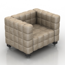 armchair kubus cosmorelax 3D Model Preview #cee0a9fa