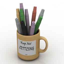 3D Felt pens preview