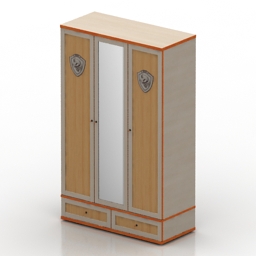 wardrobe - 3D Model Preview #e4c75b95