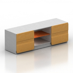 locker 3 3D Model Preview #5946c5b5