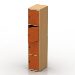 locker 5 3D Model Preview #7165e619