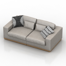 sofa stt 3D Model Preview #bd1fd676