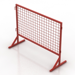 fence 3 3D Model Preview #1c63a176