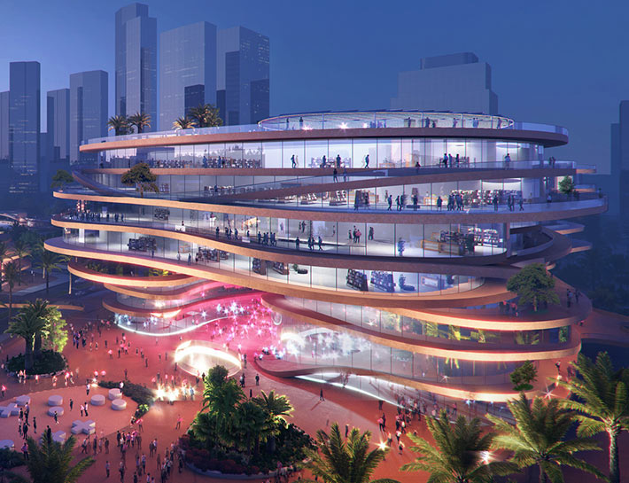 Shimao ShenKong International Center, Shenzhen, China