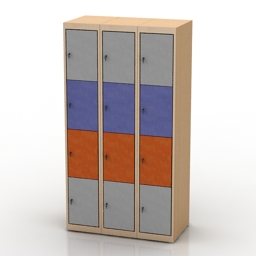 locker 4 3D Model Preview #86e2ef5d