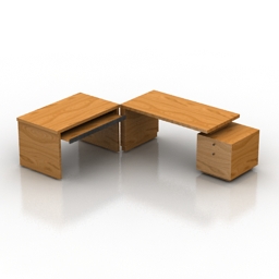 table smania boston 3D Model Preview #a5ccc41d