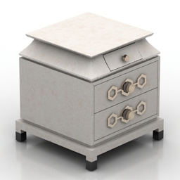 nightstand jonathan adler 3D Model Preview #292e8149