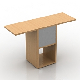 table - 3D Model Preview #ee9f93b5
