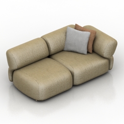 sofa 2 3D Model Preview #4618ecfd